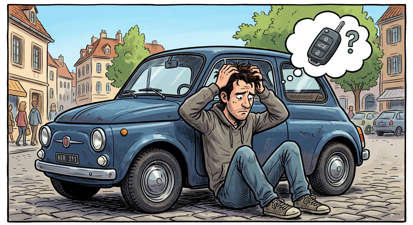 Perse tutte le chiavi auto: si può tornare a guidare senza averne nessuna?